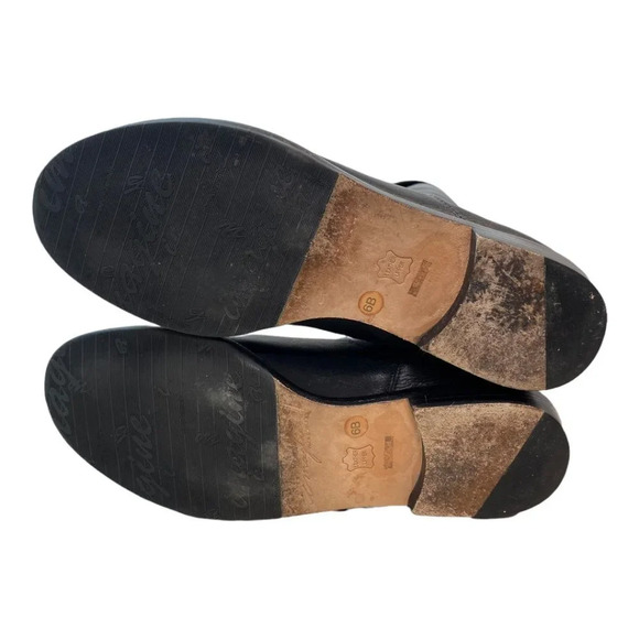 Vince Camuto Black Leather‎ Calf Heigh Leather Boots - Picture 3 of 4